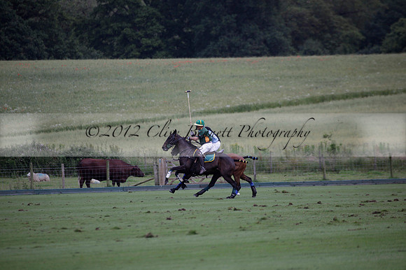 Maiz Dulce v Full Swing Polo in a Texaco Trophy polo match played on Lawns 3 at Cowdray Park Polo Club on Friday 06 July 2012
