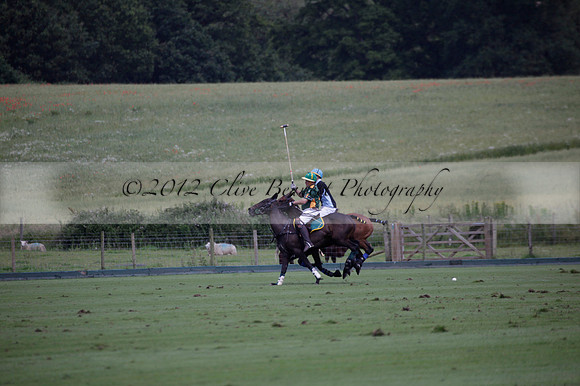 Maiz Dulce v Full Swing Polo in a Texaco Trophy polo match played on Lawns 3 at Cowdray Park Polo Club on Friday 06 July 2012