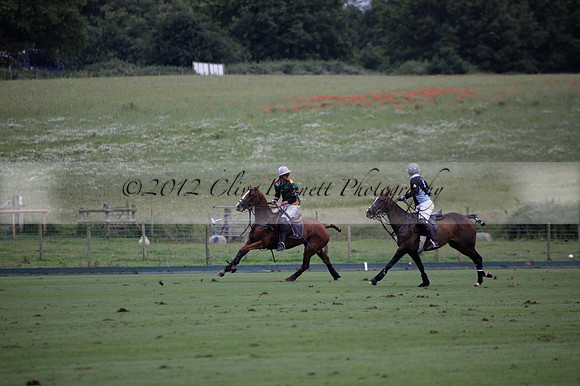 Maiz Dulce v Full Swing Polo in a Texaco Trophy polo match played on Lawns 3 at Cowdray Park Polo Club on Friday 06 July 2012