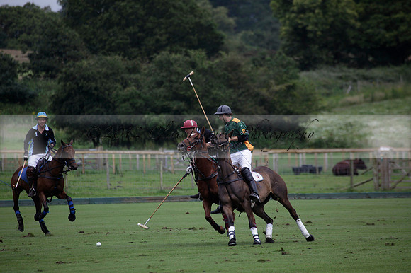 Maiz Dulce v Full Swing Polo in a Texaco Trophy polo match played on Lawns 3 at Cowdray Park Polo Club on Friday 06 July 2012