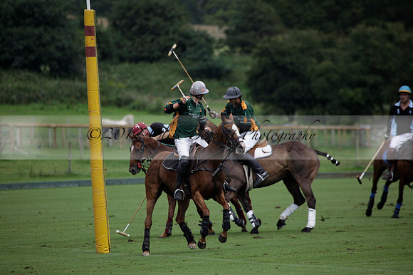 Maiz Dulce v Full Swing Polo in a Texaco Trophy polo match played on Lawns 3 at Cowdray Park Polo Club on Friday 06 July 2012