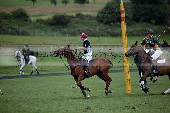 Maiz Dulce v Full Swing Polo in a Texaco Trophy polo match played on Lawns 3 at Cowdray Park Polo Club on Friday 06 July 2012