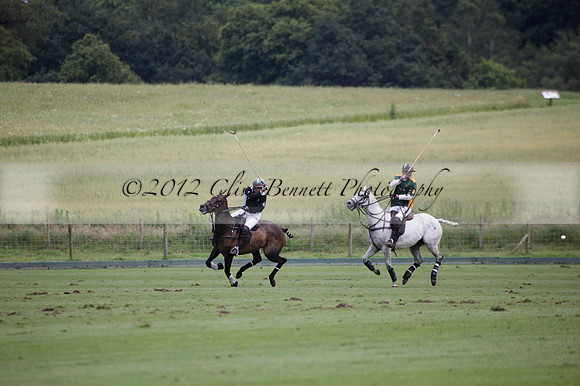 Maiz Dulce v Full Swing Polo in a Texaco Trophy polo match played on Lawns 3 at Cowdray Park Polo Club on Friday 06 July 2012
