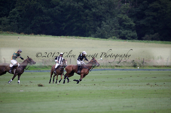 Maiz Dulce v Full Swing Polo in a Texaco Trophy polo match played on Lawns 3 at Cowdray Park Polo Club on Friday 06 July 2012