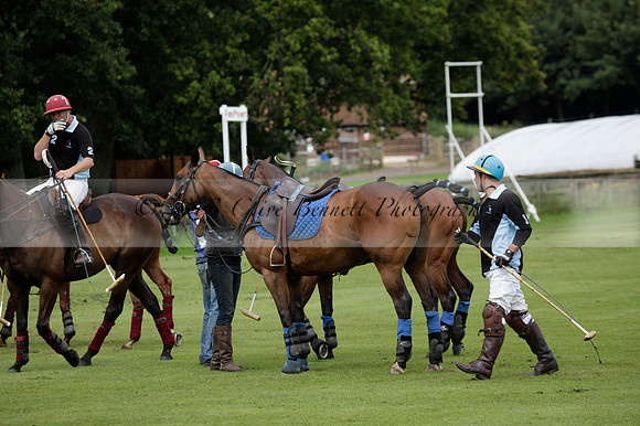 Maiz Dulce v Full Swing Polo in a Texaco Trophy polo match played on Lawns 3 at Cowdray Park Polo Club on Friday 06 July 2012
