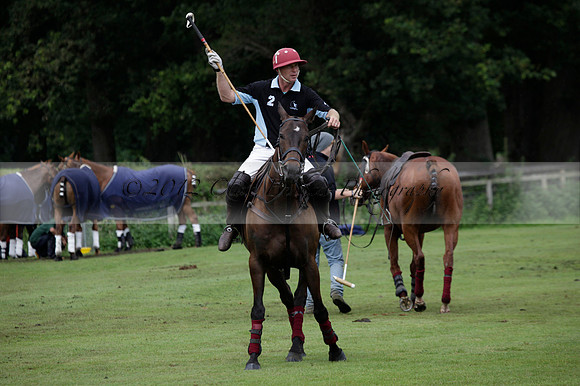 Maiz Dulce v Full Swing Polo in a Texaco Trophy polo match played on Lawns 3 at Cowdray Park Polo Club on Friday 06 July 2012