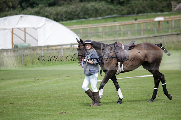 Maiz Dulce v Full Swing Polo in a Texaco Trophy polo match played on Lawns 3 at Cowdray Park Polo Club on Friday 06 July 2012