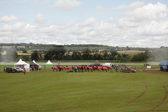 Sumaya v Cortium in a Veuve Clicquot Gold Cup semi-final polo match played on Thursday 12 July 2012 at Cowdray Park Polo Club on Ambersham 1