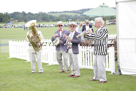 Sumaya v Cortium in a Veuve Clicquot Gold Cup semi-final polo match played on Thursday 12 July 2012 at Cowdray Park Polo Club on Ambersham 1