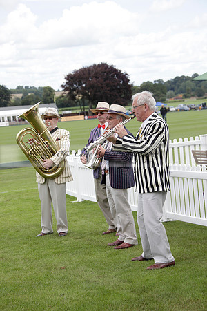 Sumaya v Cortium in a Veuve Clicquot Gold Cup semi-final polo match played on Thursday 12 July 2012 at Cowdray Park Polo Club on Ambersham 1