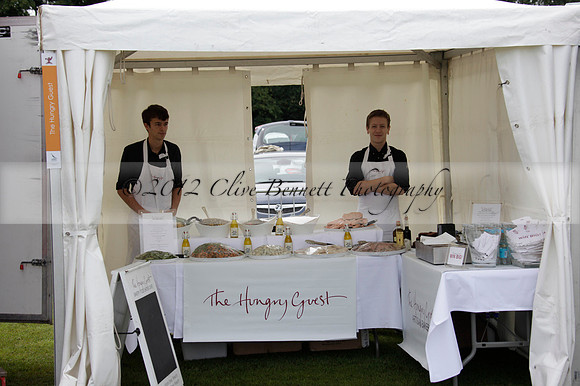 Sumaya v Cortium in a Veuve Clicquot Gold Cup semi-final polo match played on Thursday 12 July 2012 at Cowdray Park Polo Club on Ambersham 1