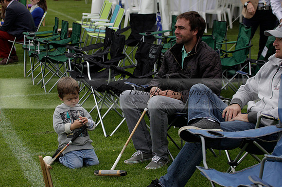 Sumaya v Cortium in a Veuve Clicquot Gold Cup semi-final polo match played on Thursday 12 July 2012 at Cowdray Park Polo Club on Ambersham 1