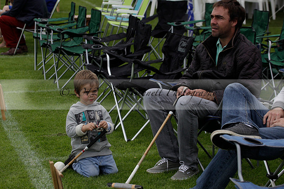 Sumaya v Cortium in a Veuve Clicquot Gold Cup semi-final polo match played on Thursday 12 July 2012 at Cowdray Park Polo Club on Ambersham 1