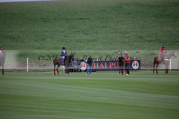 Sumaya v Cortium in a Veuve Clicquot Gold Cup semi-final polo match played on Thursday 12 July 2012 at Cowdray Park Polo Club on Ambersham 1