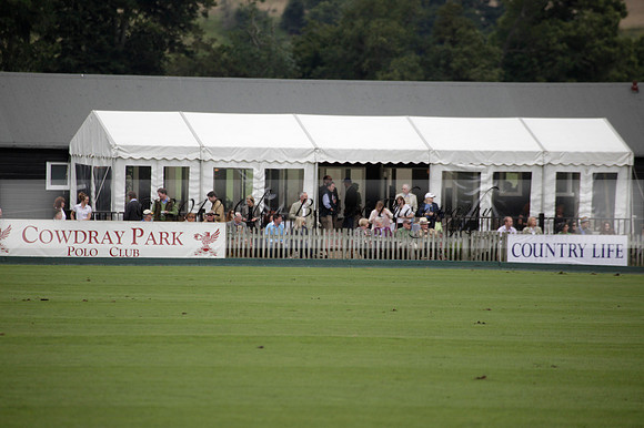 Sumaya v Cortium in a Veuve Clicquot Gold Cup semi-final polo match played on Thursday 12 July 2012 at Cowdray Park Polo Club on Ambersham 1