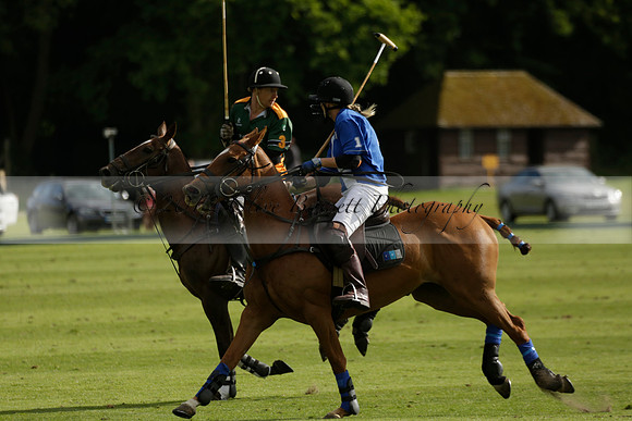 Maiz Dulce v Ghost Chilli in the Easebourne Cup final Polo match 2013.06.09