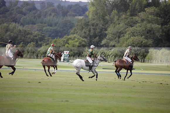 Maiz Dulce v Combe in a Brecknock Cup polo match played on Ambersham 2 at Cowdray Park Polo Club on Friday 17 August 2012