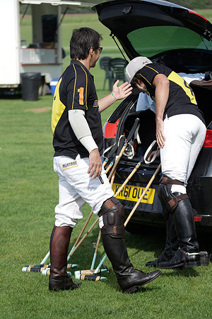 Montana v Maiz Dulce in the Uber 12 goal Final polo match played on Lawns 1 at Cowdray Park Polo Club on Sunday 26 August 2012