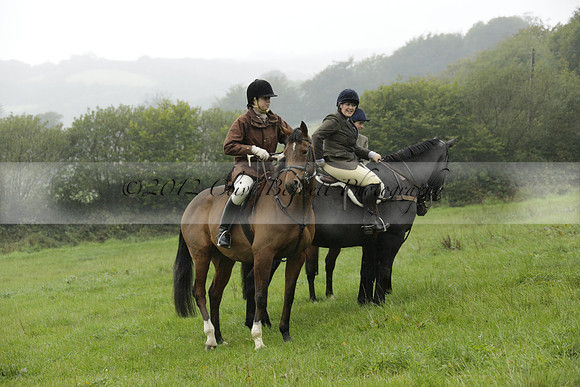 Devon & Somerset Stag Hounds meet at Liscombe on Saturday 12 October 2013 2013.10.12 www.polopictures.co.uk