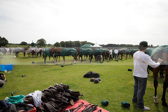Salkeld v Talandracas in a Veuve Clicquot Gold Cup polo match played on 25 June 2012 at Cowdray Park Polo Club  on Ambersham 1