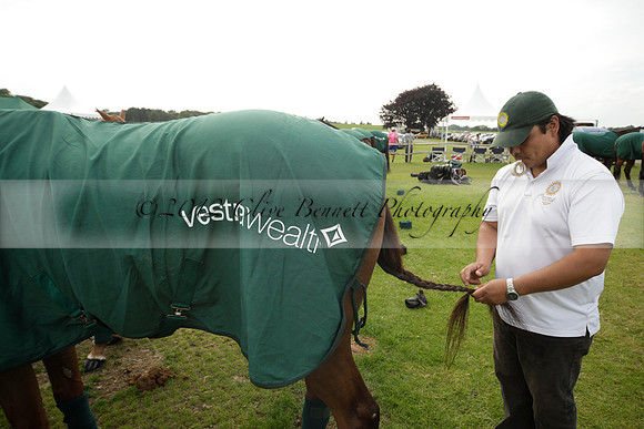 Salkeld v Talandracas in a Veuve Clicquot Gold Cup polo match played on 25 June 2012 at Cowdray Park Polo Club  on Ambersham 1