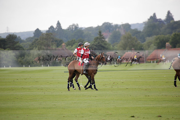 Salkeld v Talandracas in a Veuve Clicquot Gold Cup polo match played on 25 June 2012 at Cowdray Park Polo Club  on Ambersham 1