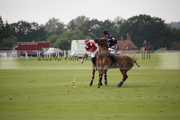 Salkeld v Talandracas in a Veuve Clicquot Gold Cup polo match played on 25 June 2012 at Cowdray Park Polo Club  on Ambersham 1