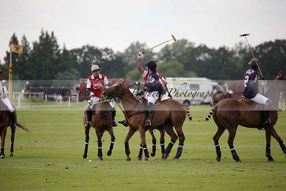 Salkeld v Talandracas in a Veuve Clicquot Gold Cup polo match played on 25 June 2012 at Cowdray Park Polo Club  on Ambersham 1