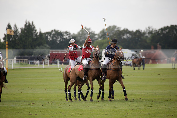 Salkeld v Talandracas in a Veuve Clicquot Gold Cup polo match played on 25 June 2012 at Cowdray Park Polo Club  on Ambersham 1