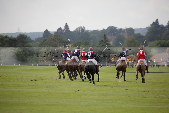 Salkeld v Talandracas in a Veuve Clicquot Gold Cup polo match played on 25 June 2012 at Cowdray Park Polo Club  on Ambersham 1