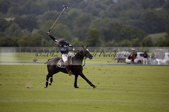 Salkeld v Talandracas in a Veuve Clicquot Gold Cup polo match played on 25 June 2012 at Cowdray Park Polo Club  on Ambersham 1