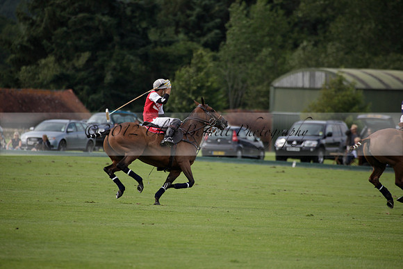 Salkeld v Talandracas in a Veuve Clicquot Gold Cup polo match played on 25 June 2012 at Cowdray Park Polo Club  on Ambersham 1