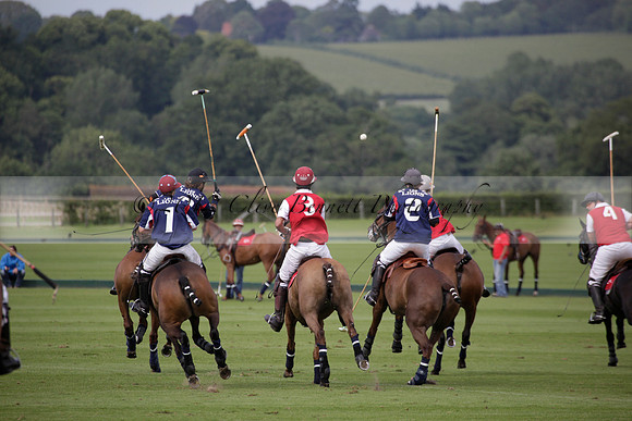 Salkeld v Talandracas in a Veuve Clicquot Gold Cup polo match played on 25 June 2012 at Cowdray Park Polo Club  on Ambersham 1