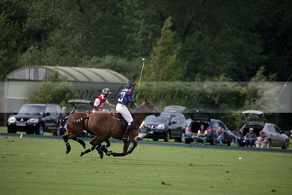 Salkeld v Talandracas in a Veuve Clicquot Gold Cup polo match played on 25 June 2012 at Cowdray Park Polo Club  on Ambersham 1