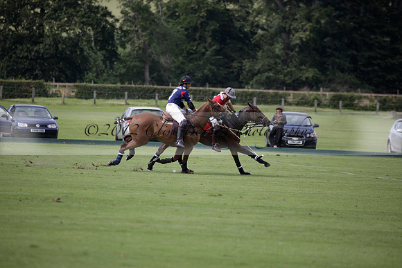 Salkeld v Talandracas in a Veuve Clicquot Gold Cup polo match played on 25 June 2012 at Cowdray Park Polo Club  on Ambersham 1