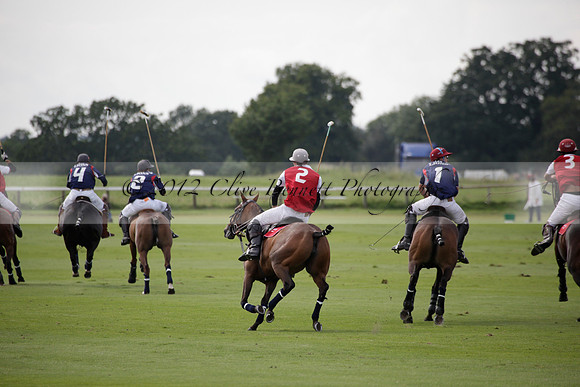 Salkeld v Talandracas in a Veuve Clicquot Gold Cup polo match played on 25 June 2012 at Cowdray Park Polo Club  on Ambersham 1
