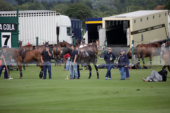 Salkeld v Talandracas in a Veuve Clicquot Gold Cup polo match played on 25 June 2012 at Cowdray Park Polo Club  on Ambersham 1