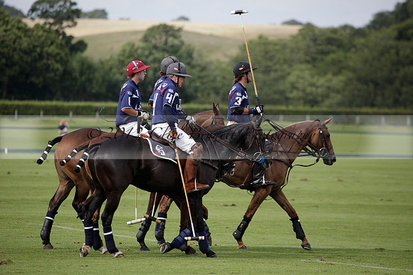 Salkeld v Talandracas in a Veuve Clicquot Gold Cup polo match played on 25 June 2012 at Cowdray Park Polo Club  on Ambersham 1