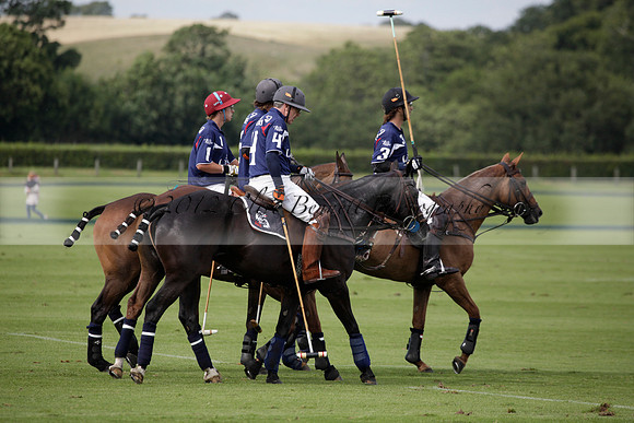 Salkeld v Talandracas in a Veuve Clicquot Gold Cup polo match played on 25 June 2012 at Cowdray Park Polo Club  on Ambersham 1