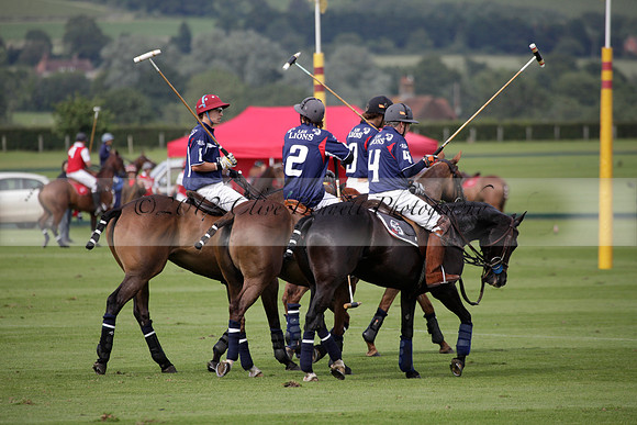 Salkeld v Talandracas in a Veuve Clicquot Gold Cup polo match played on 25 June 2012 at Cowdray Park Polo Club  on Ambersham 1
