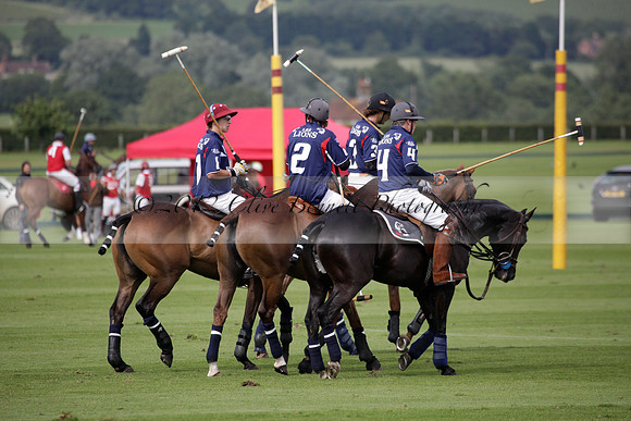 Salkeld v Talandracas in a Veuve Clicquot Gold Cup polo match played on 25 June 2012 at Cowdray Park Polo Club  on Ambersham 1