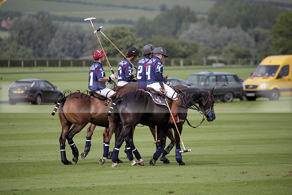 Salkeld v Talandracas in a Veuve Clicquot Gold Cup polo match played on 25 June 2012 at Cowdray Park Polo Club  on Ambersham 1