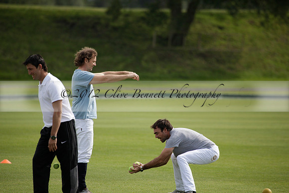 Salkeld v Talandracas in a Veuve Clicquot Gold Cup polo match played on 25 June 2012 at Cowdray Park Polo Club  on Ambersham 1