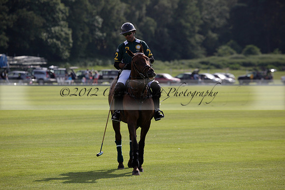 Salkeld v Talandracas in a Veuve Clicquot Gold Cup polo match played on 25 June 2012 at Cowdray Park Polo Club  on Ambersham 1