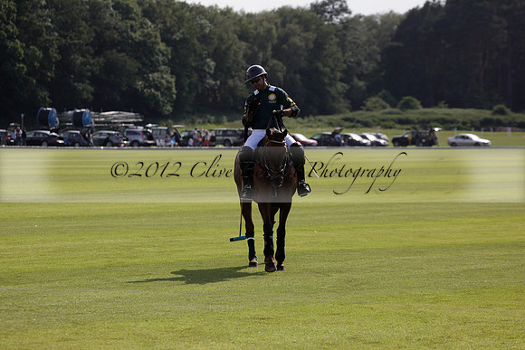 Salkeld v Talandracas in a Veuve Clicquot Gold Cup polo match played on 25 June 2012 at Cowdray Park Polo Club  on Ambersham 1