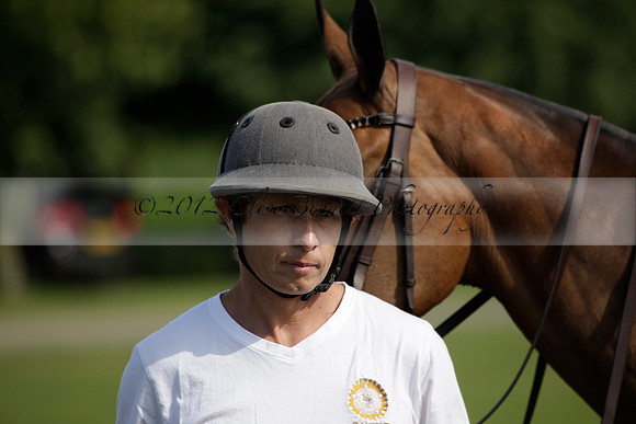 Salkeld v Talandracas in a Veuve Clicquot Gold Cup polo match played on 25 June 2012 at Cowdray Park Polo Club  on Ambersham 1