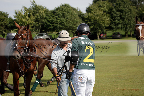 Salkeld v Talandracas in a Veuve Clicquot Gold Cup polo match played on 25 June 2012 at Cowdray Park Polo Club  on Ambersham 1