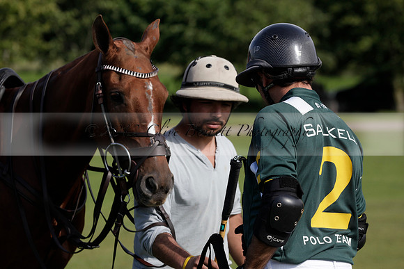 Salkeld v Talandracas in a Veuve Clicquot Gold Cup polo match played on 25 June 2012 at Cowdray Park Polo Club  on Ambersham 1