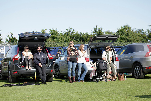 Les Lions v La Bamba de Areco in a Veuve Clicquot Gold Cup polo match played at Cowdray Park Polo Club on Ambersham 1 on 19 June 2012