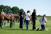 Les Lions v La Bamba de Areco in a Veuve Clicquot Gold Cup polo match played at Cowdray Park Polo Club on Ambersham 1 on 19 June 2012